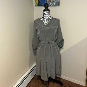 Hunter green dress. Size Medium, 3/4 sleeve length, just above knee length